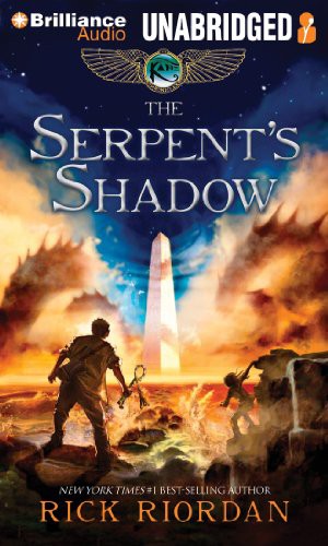 Rick Riordan, Katherine Kellgren, Kevin R. Free: The Serpent's Shadow (AudiobookFormat, 2014, Brilliance Audio)